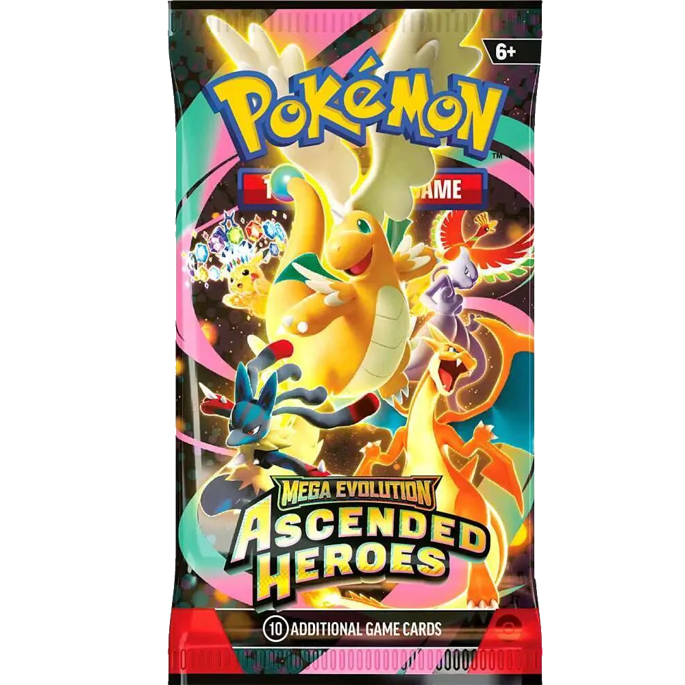 Pokémon Mega Evolution: Ascended Heroes Booster Pack ( ENG )